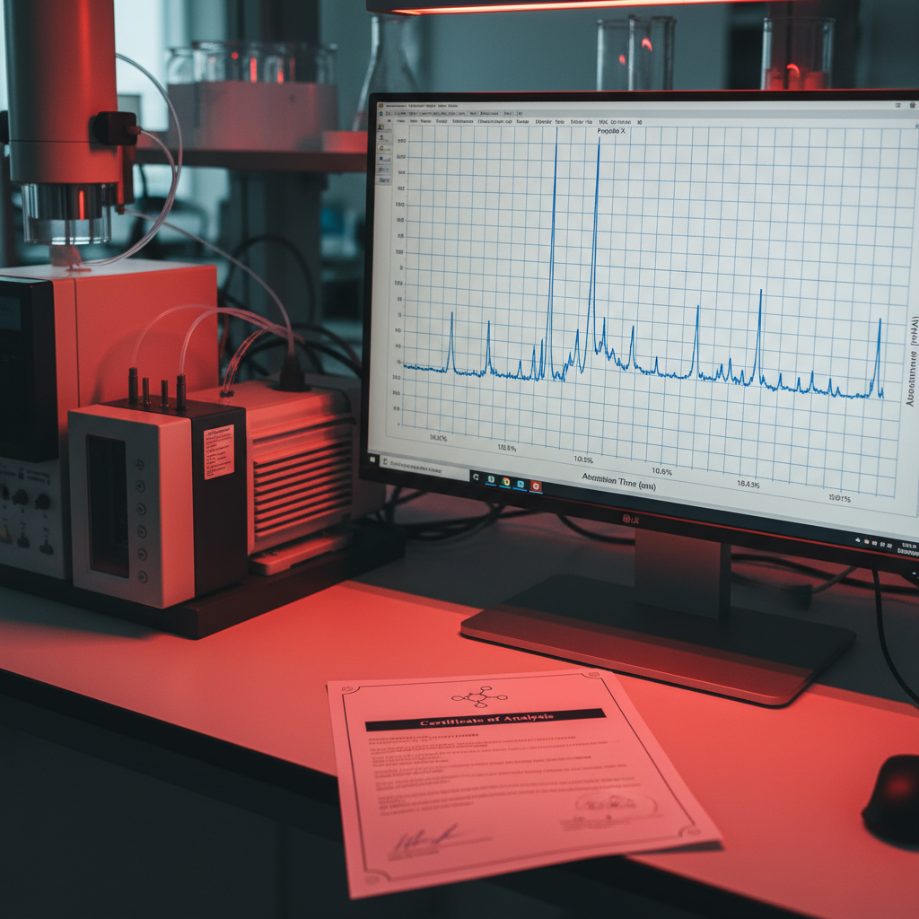 How to Read a Peptide Certificate of Analysis: HPLC, Purity, and What the Numbers Mean