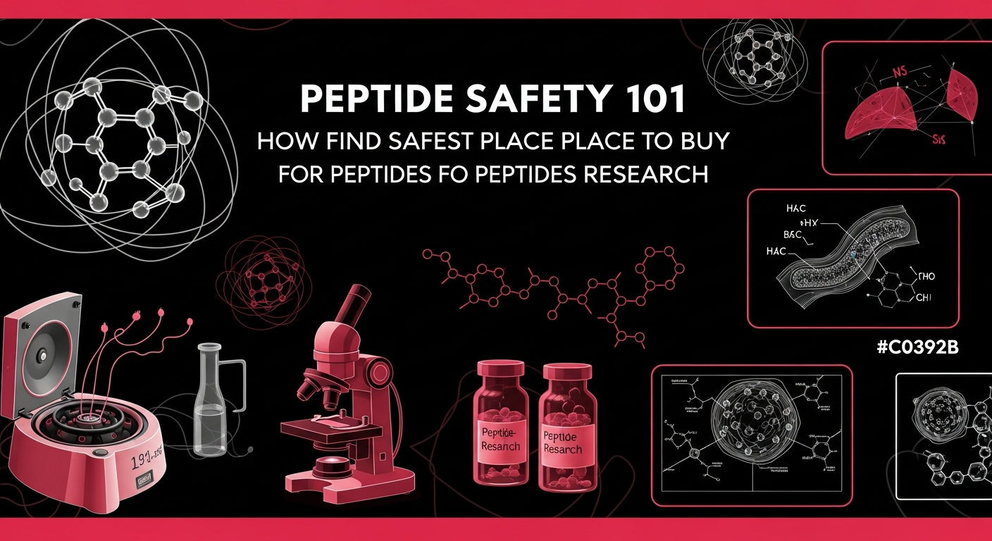 Peptide Safety 101: How to Find the Safest Place to Buy Peptides