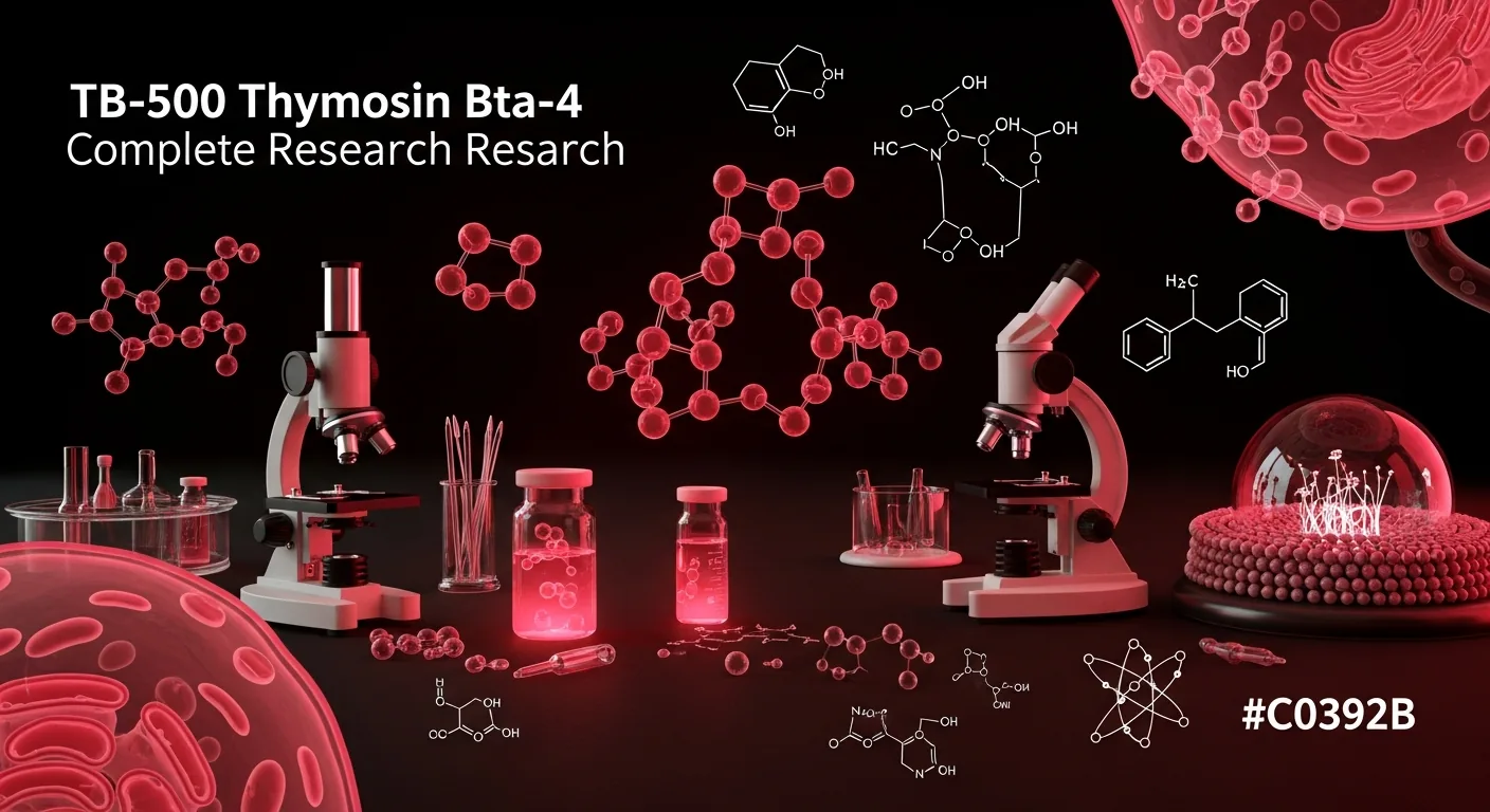 TB-500 (Thymosin Beta-4): The Complete Research Guide to Recovery and Repair