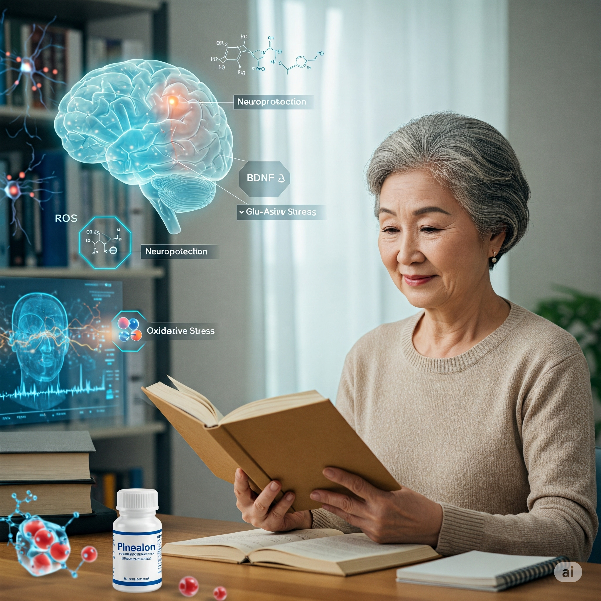Supporting Cognitive Functions with Pinealon