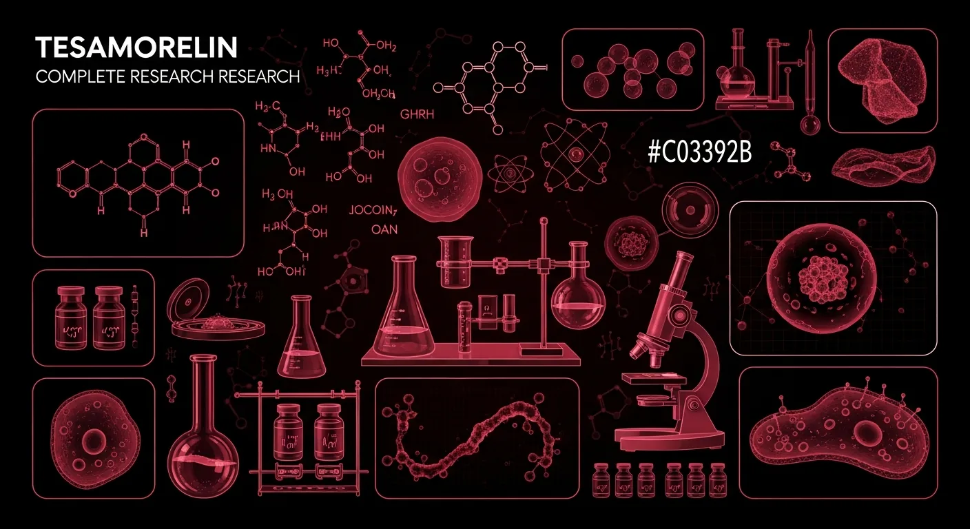 Tesamorelin: The Complete 2026 Research Guide to GHRH Analogs and Lean Mass