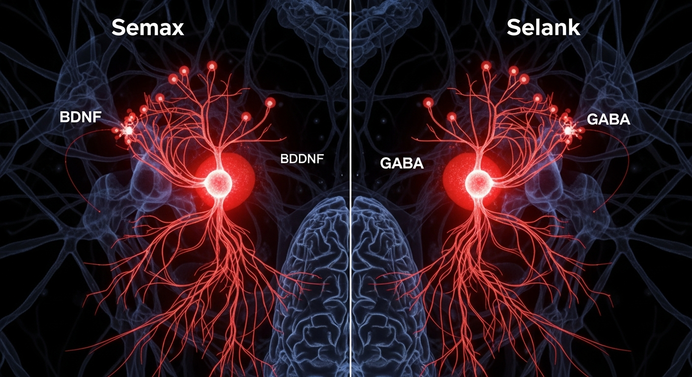 Semax vs Selank: Comparing Two Leading Nootropic Peptides for Cognitive Research