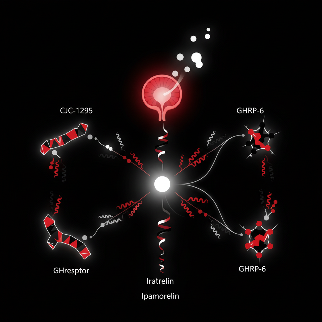 Growth Hormone Peptide Research: Comparing CJC-1295, Tesamorelin, and GHRP-6 Mechanisms and Applications