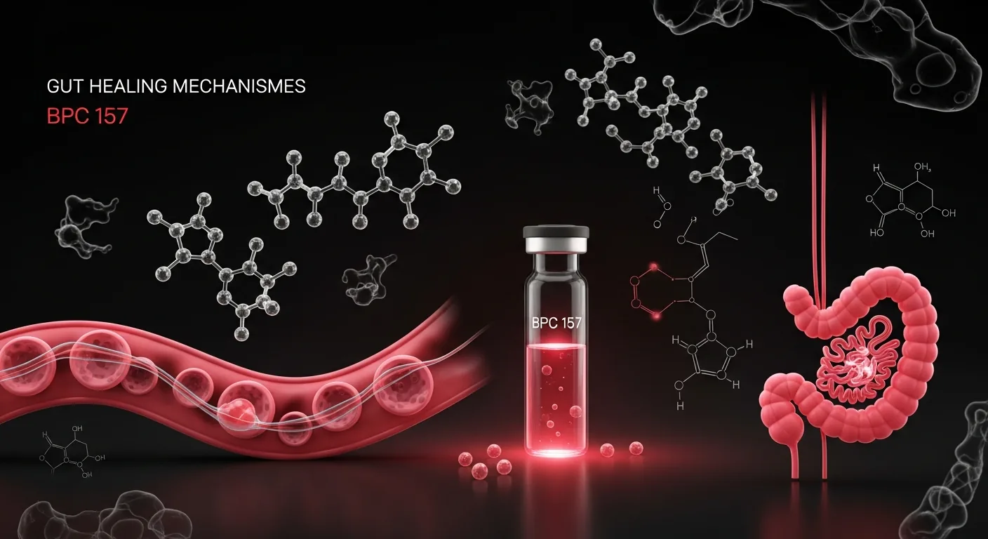 BPC-157 for Gut Healing: Mechanisms, Research, and the Gut-Body Connection