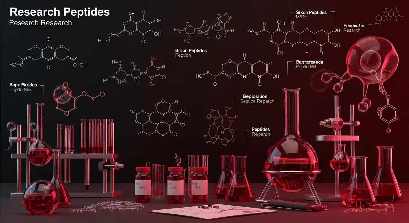 Complete List of Research Peptides and Their Mechanisms