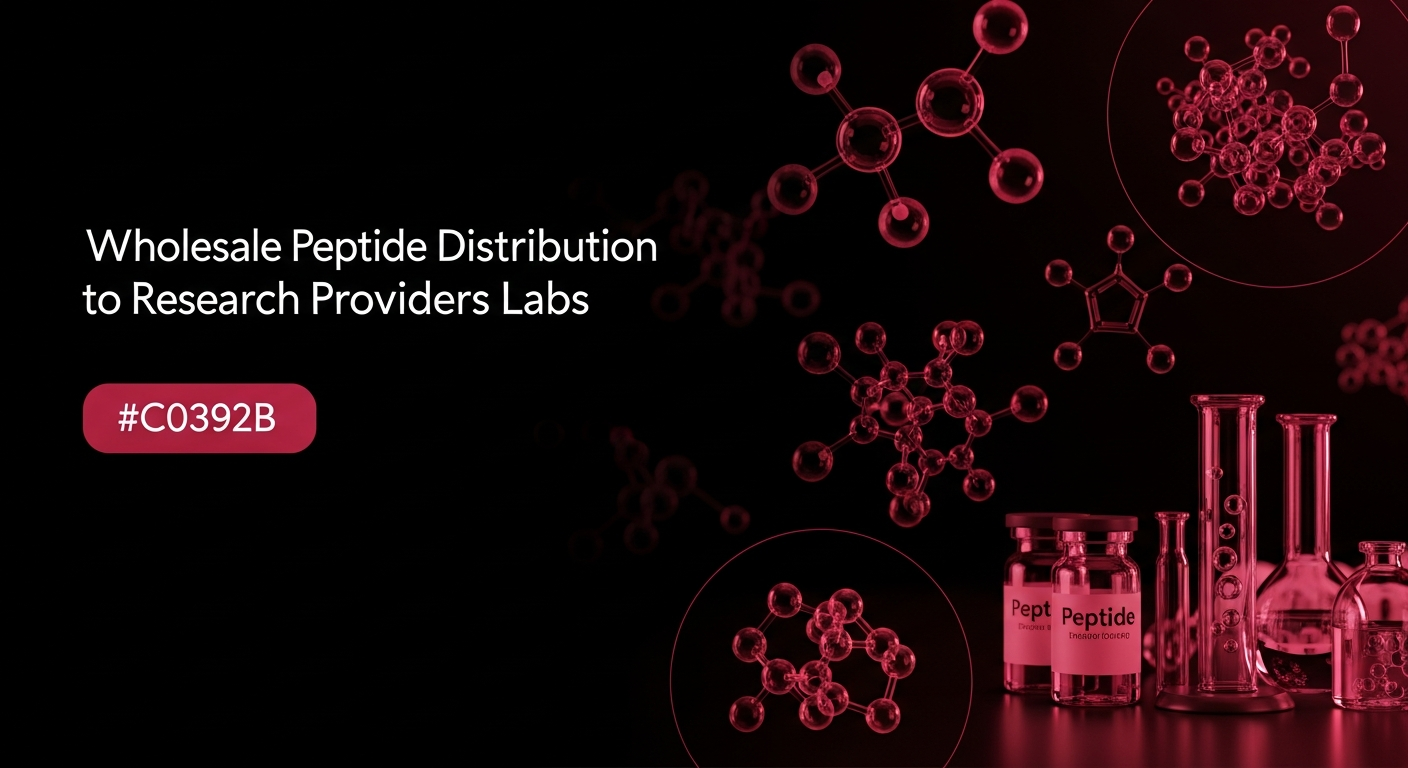 Wholesale Peptides for Providers, Labs & Distributors: Pricing, MOQs, and How to Apply