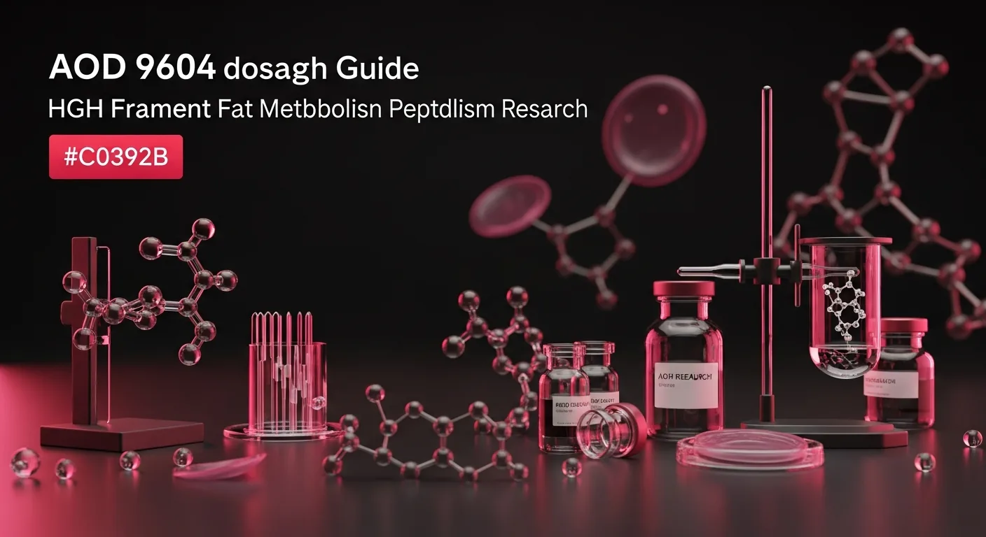 AOD-9604 Research Guide: The HGH Fragment for Fat Metabolism Studies