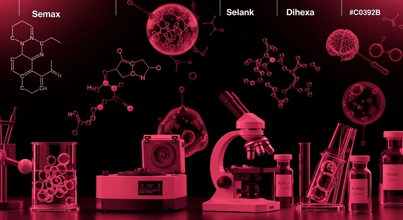 The Rise of Nootropic Peptides: How Semax, Selank, and Dihexa Are Enhancing Cognitive Function