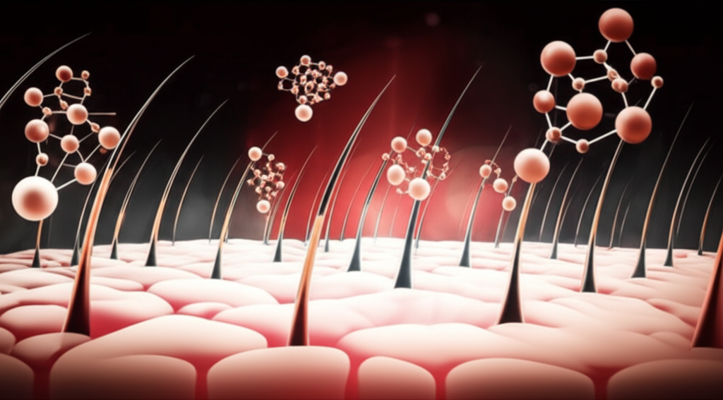 GHK-Cu copper peptide for hair growth and skin regeneration research