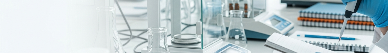 Research peptide stacks banner — laboratory research environment