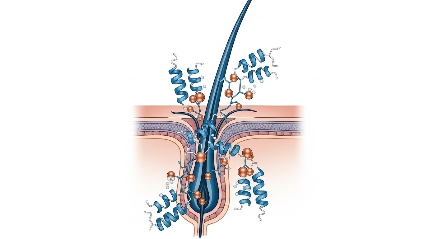 GHK-Cu for Hair Research: Follicle Regeneration and Copper Peptide Science