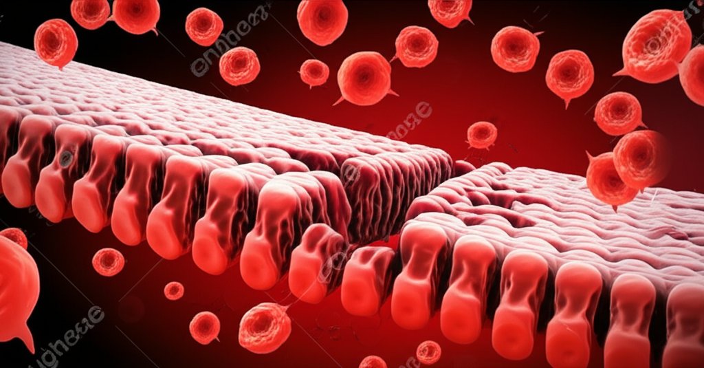 BPC-157 peptide tissue repair illustration