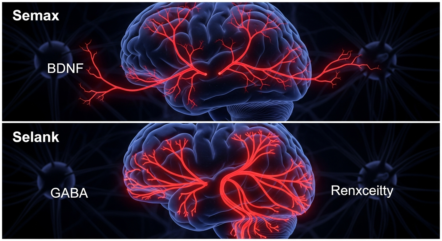 Semax vs Selank: Comparing Two Leading Nootropic Peptides for Cognitive Research