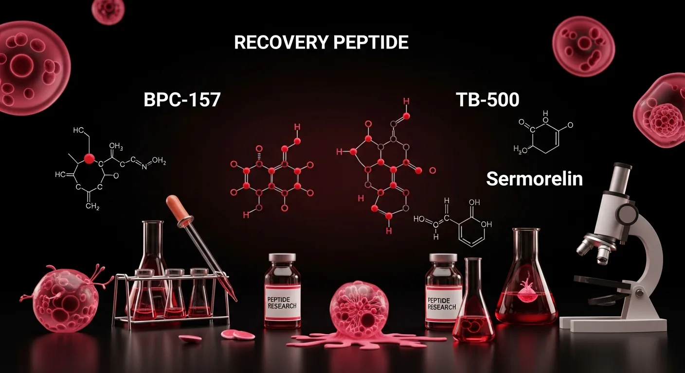 The Recovery Peptide Research Guide: How BPC-157, TB-500, and Sermorelin Support Tissue Repair
