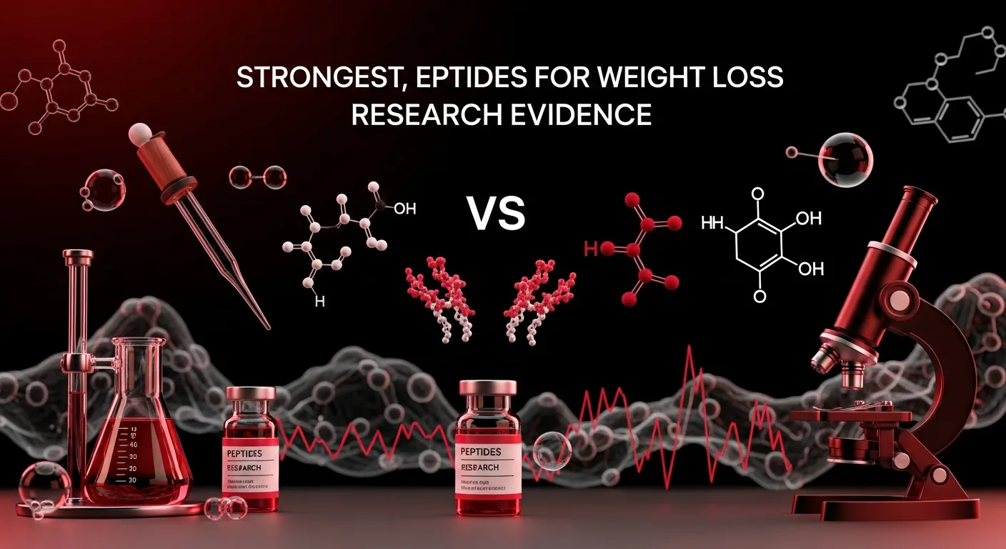Strongest Peptides for Weight Loss in 2026: Research Evidence and Comparison