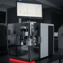 HPLC chromatography results showing peptide purity analysis