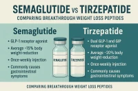 GLP-1 Sema vs. GLP-2 Tirz