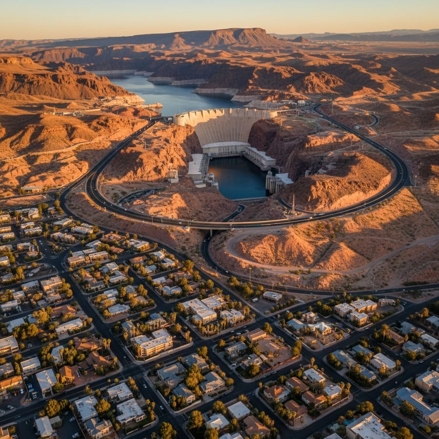 Boulder City, Nevada city skyline — Spartan Peptides research compounds available for delivery