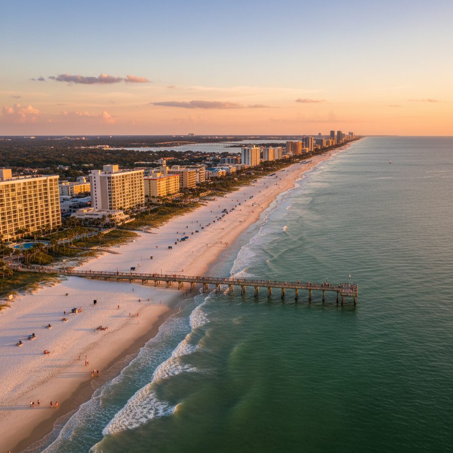 Clearwater, Florida city skyline, Spartan Peptides research compounds available for delivery