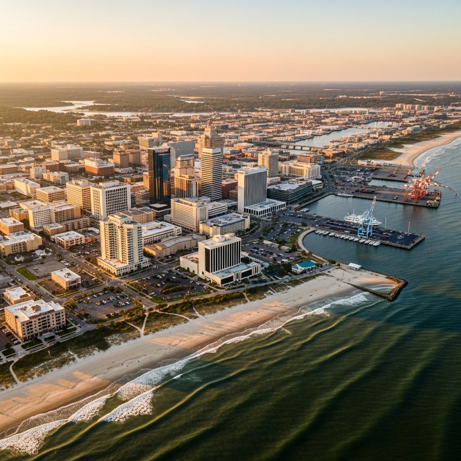 Gulfport, Mississippi city skyline — Spartan Peptides research compounds available for delivery
