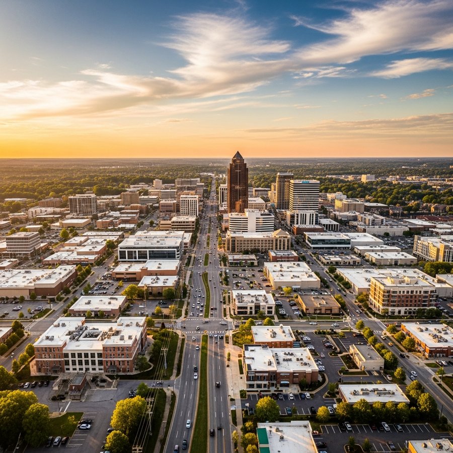 Hoover, Alabama city skyline, Spartan Peptides research compounds available for delivery