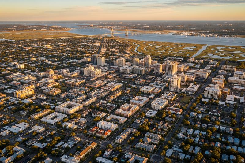 Mount Pleasant, South Carolina city skyline, Spartan Peptides research compounds available for delivery