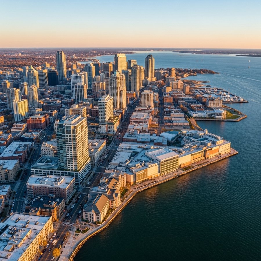 Norwalk, Connecticut city skyline, Spartan Peptides research compounds available for delivery