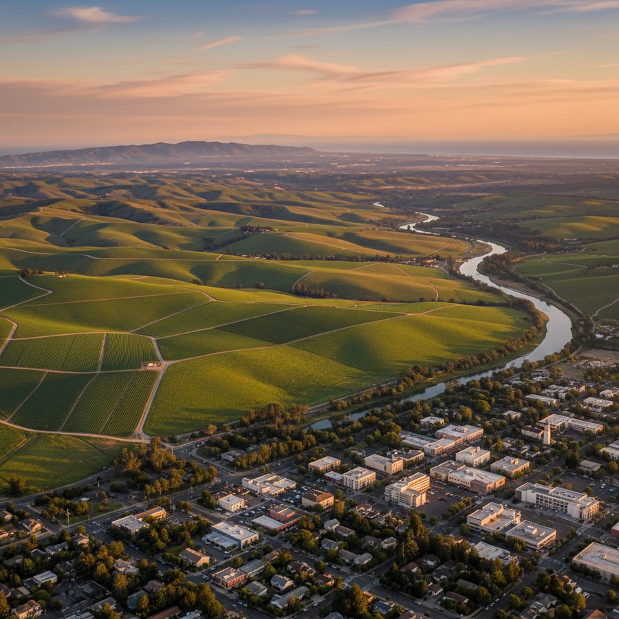 Salinas, California city skyline, Spartan Peptides research compounds available for delivery