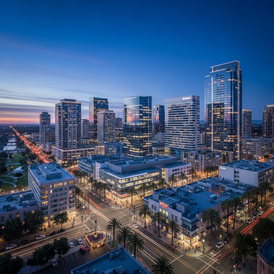 San Jose, California city skyline — Spartan Peptides research compounds available for delivery
