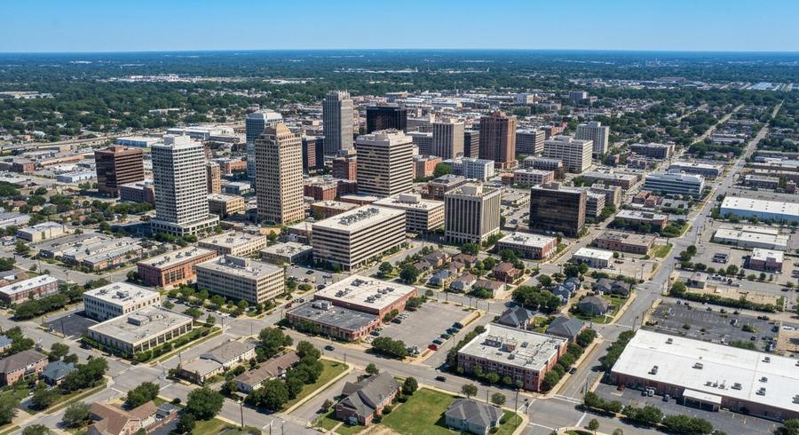 Shreveport, Louisiana city skyline, Spartan Peptides research compounds available for delivery