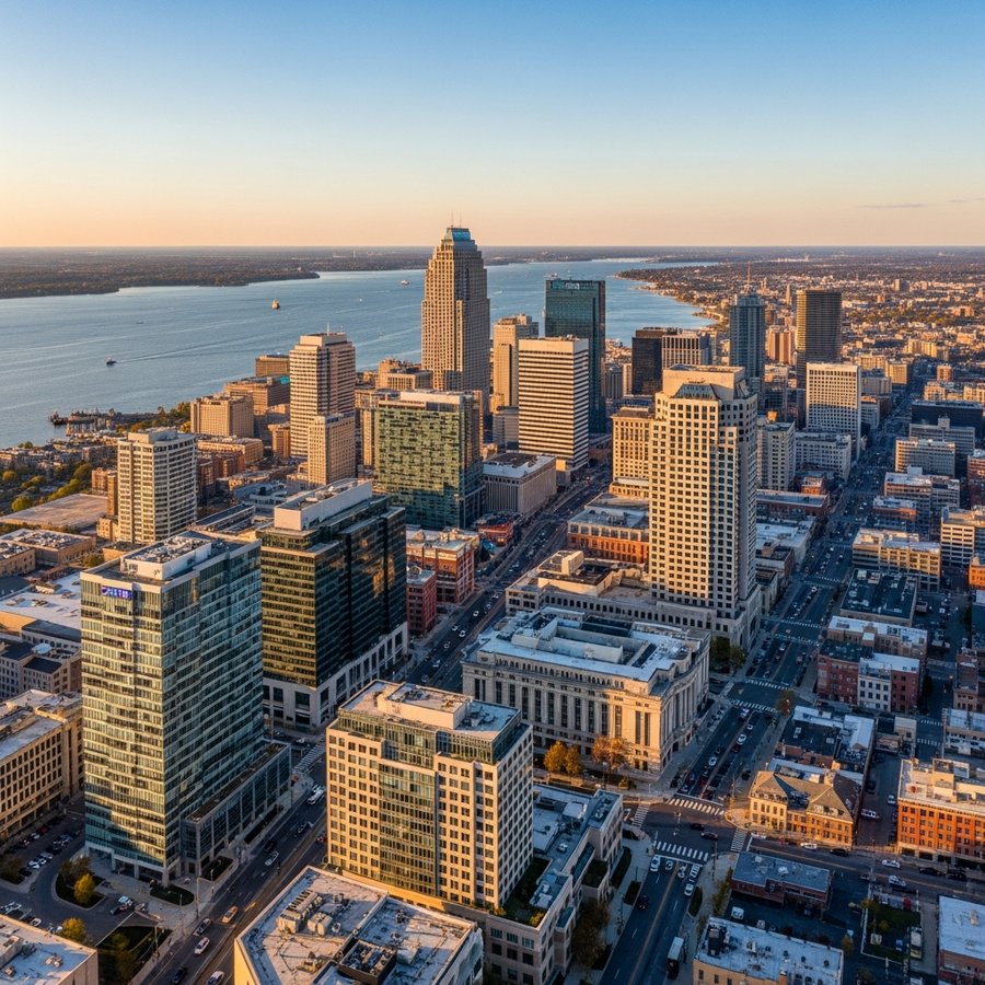 Stamford, Connecticut city skyline, Spartan Peptides research compounds available for delivery